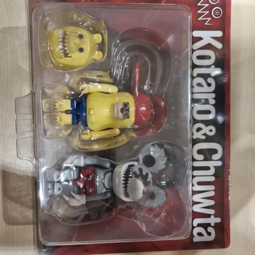 [BUNJANG] T9G Kotaro & Chuwta Figure Set / 큐브릭 t9g 세트
