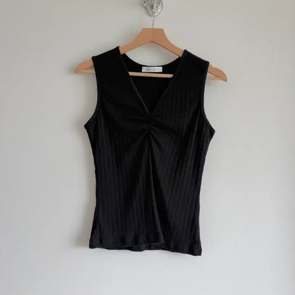 [BUNJANG] HACER Sleeveless Top Cotton / 아쎄르(HACER) 슬리브리스