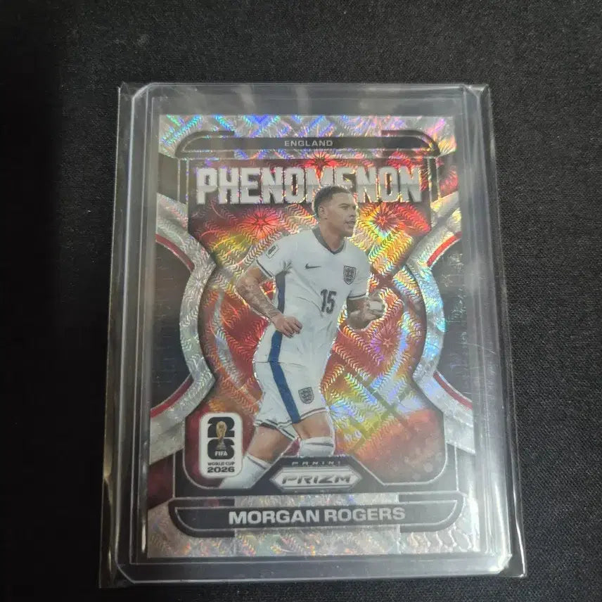 [BUNJANG] 2026 Panini World Cup Prism England Morgan Rogers Insert Celestial Lattice Prism / [축구 카드] 잉글랜드 모건 로저스 인서트 프리즘