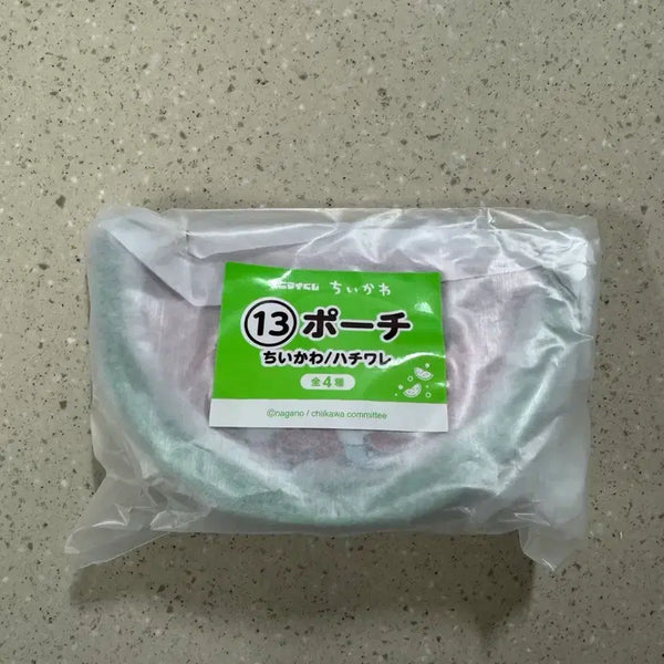 [BUNJANG] Chiikawa Summer Memories Ani-Kuji Watermelon Pouch / 먼작귀 치이카와 여름의 추억 애니마이 쿠지 13번 13등 수박 파우치 치이카와 하치와레