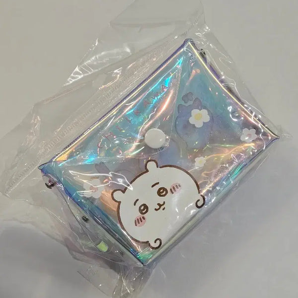 [BUNJANG] Cheeky Chikawa Hologram Pouch (Authentic, Sealed) / 정품 미개봉) 먼작귀 치이카와 홀로그램 파우치