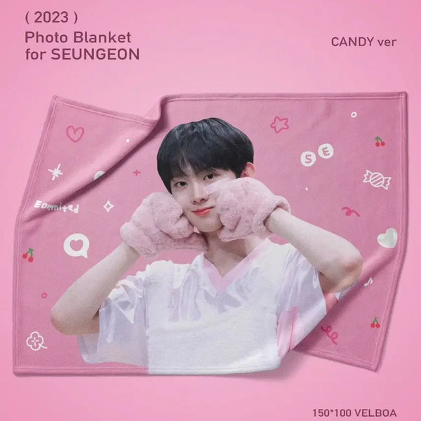 [BUNJANG] ANDTEAM Eve Seung-eon Blanket / 앤더블 이븐 유승언 담요 양도