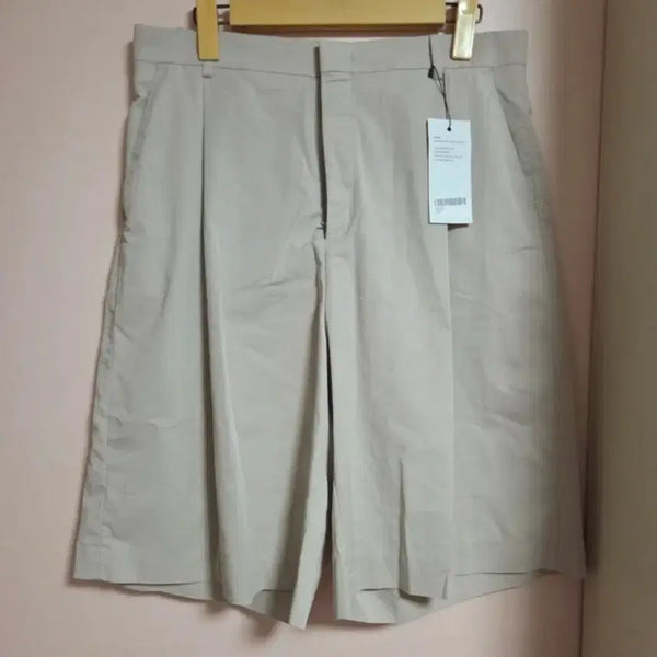 [BUNJANG] INTEMPOMOOD Beige Cotton Shorts (XL) / INTEMPOMOOD 베이지 반바지 새 상품