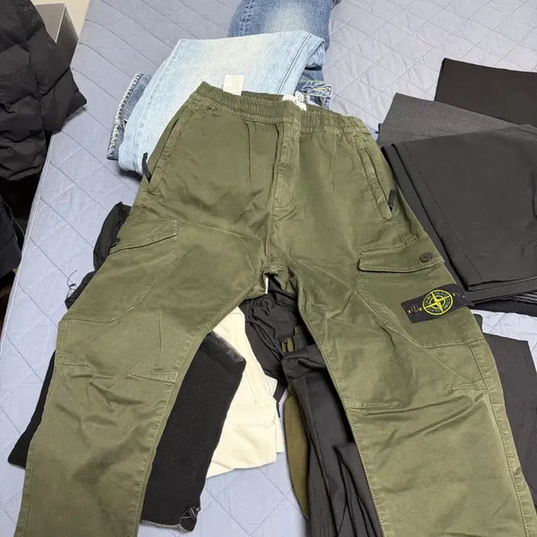 [BUNJANG] Stone Island Cargo Jogger Pants / 스톤아일랜드 카고 조거 팬츠