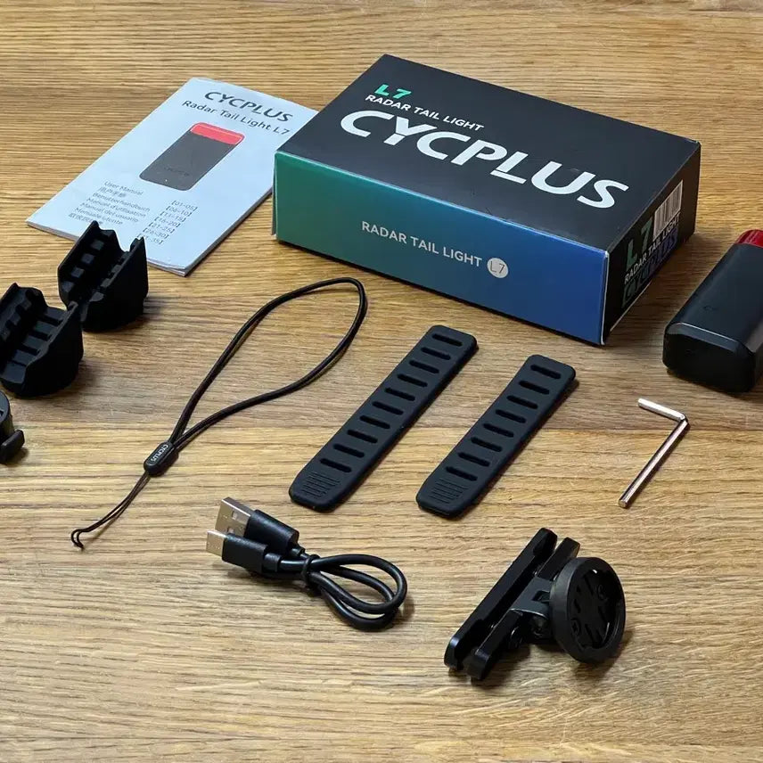 [BUNJANG] Cycplus L7 Bicycle Radar Taillight / CYCPLUS L7 자전거 레이더 후미등 테일라이트 풀박스