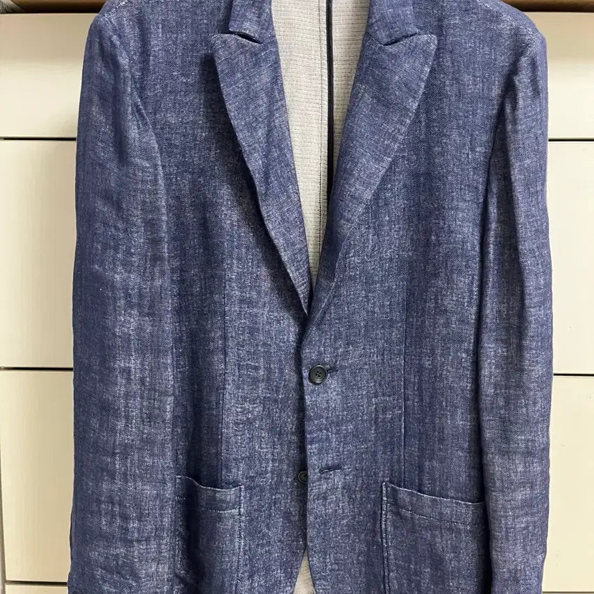 [BUNJANG] Daniela Alessandrini Linen Blend Jacket / 다니엘라 알레산드로니 리넨 혼방 자켓 (95~100)
