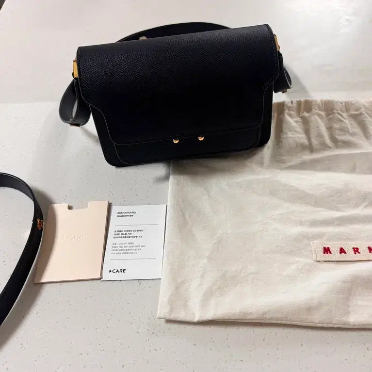 [BUNJANG] Marni Trunk Bag Mini Saffiano / 마르니 트렁크백 미니 사피아노