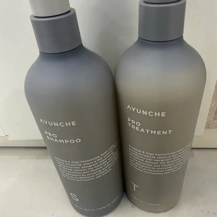 [BUNJANG] Ayunche Pro Shampoo + Treatment 1000ml Set / 아윤채 프로샴푸+트리트먼트 1000ml 무배