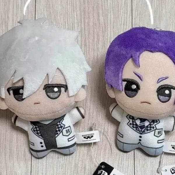 [BUNJANG] Blue Lock Nagi & Reo Chibi Plush Bundle Set / (일괄) 블루록 나기, 레오 치비구루미 누이