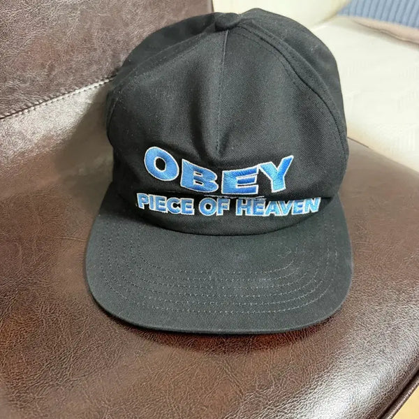 [BUNJANG] OBEY Cotton Twill Logo Baseball Cap / 오베이 모자
