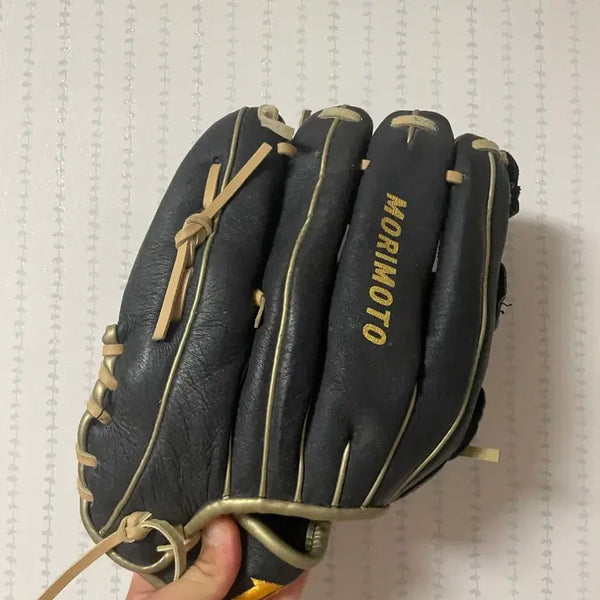 [BUNJANG] Morimoto 12-Inch Baseball Glove Black / 모리모토 야구 글러브 검정색