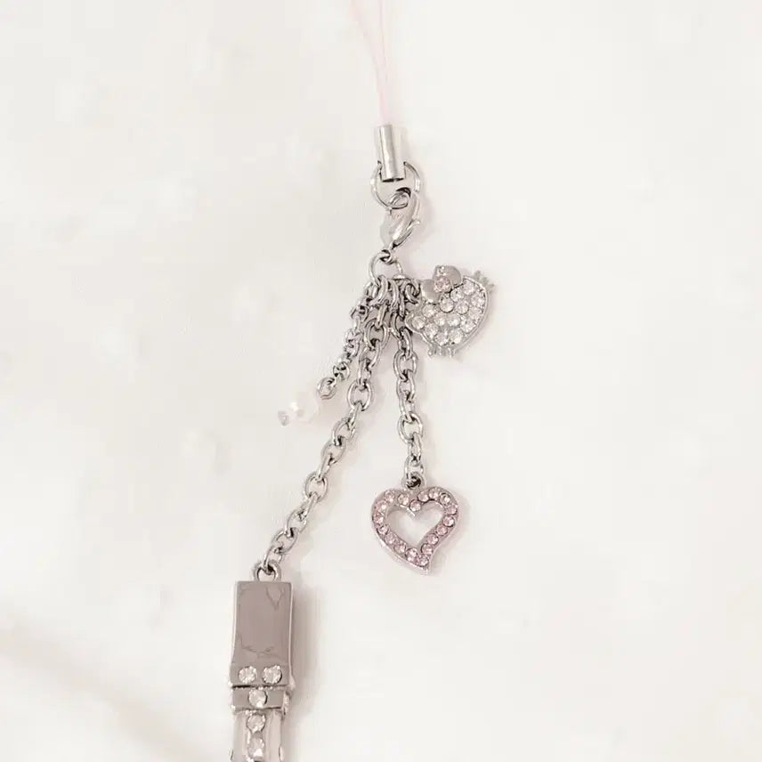 [BUNJANG] Sanrio Hello Kitty Hime Gyaru Lipstick Charm / 고전 키티 립스틱 키링 산리오 히메갸루