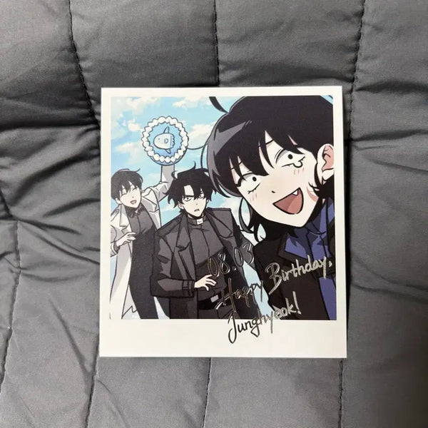 [BUNJANG] Omniscient Reader's Viewpoint Yoo Joonghyuk Birthday Postcard Collab Cafe Mandu Special / 전독시 유중혁 생일 엽서 콜라보카페 만두 특전