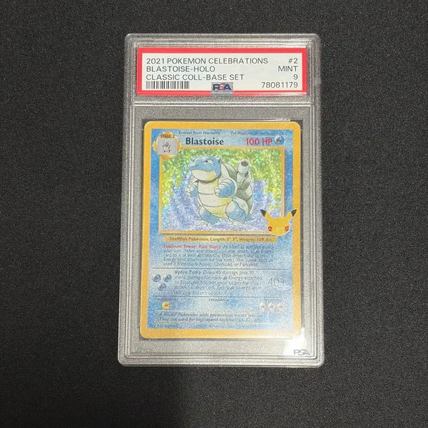 [BUNJANG] Pokemon Celebrations Classic Collection Blastoise PSA 9 / 2021 포켓몬 카드 거북왕psa9