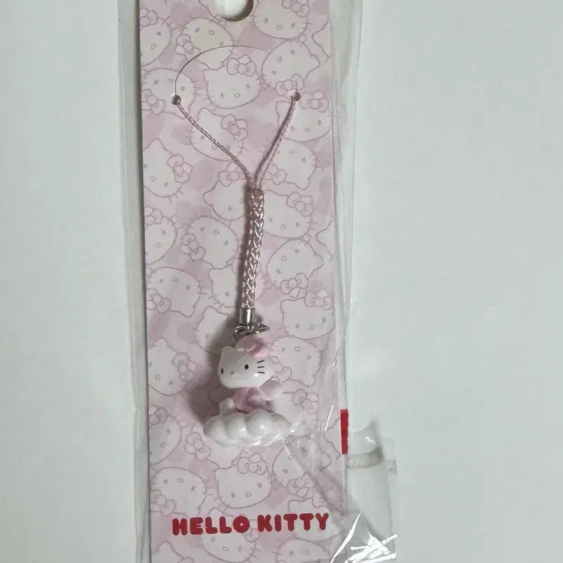 [BUNJANG] Hello Kitty 50th Anniversary Sealed Cloud Kitty Keyring / 헬로키티 50주년 미개봉 키링 판매 구름 탄 키티 구탄키