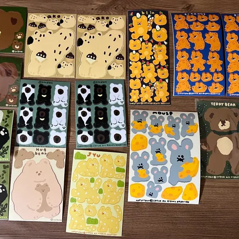 [BUNJANG] Seal Sticker Collection / 씰스티커처분 27