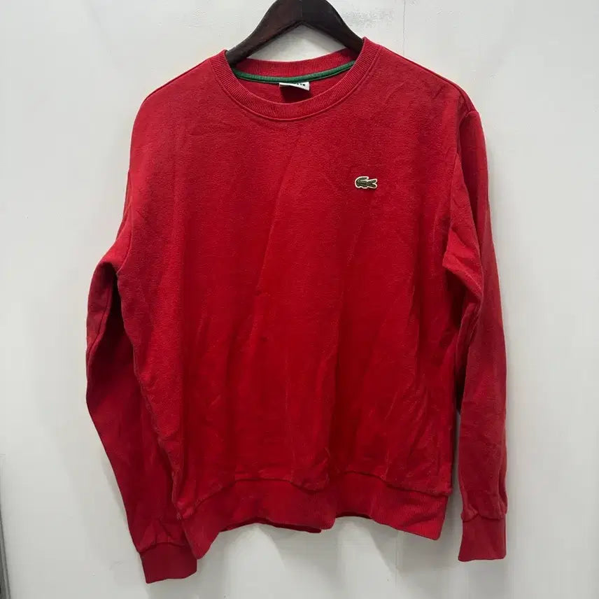 [BUNJANG] Lacoste Sweatshirt Red Size 4 / [만원빈티지 최저가]라코스테 맨투맨 레드 4