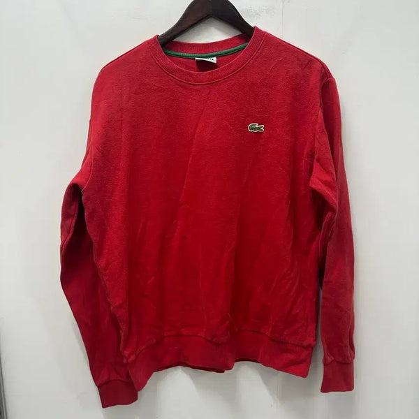 [BUNJANG] Lacoste Sweatshirt Red Size 4 / [만원빈티지 최저가]라코스테 맨투맨 레드 4