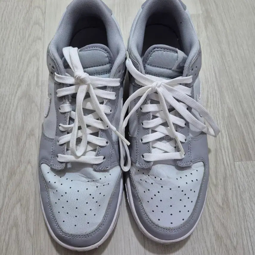 [BUNJANG] Nike Dunk Low Retro Wolf Grey / 나이키 덩크 로우 레트로 울프 그레이 275