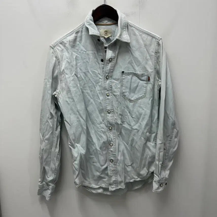 [BUNJANG] Timberland Washed Denim Shirt Size 90 / [만원빈티지 최저가]팀버랜드 워싱 데님 셔츠 90
