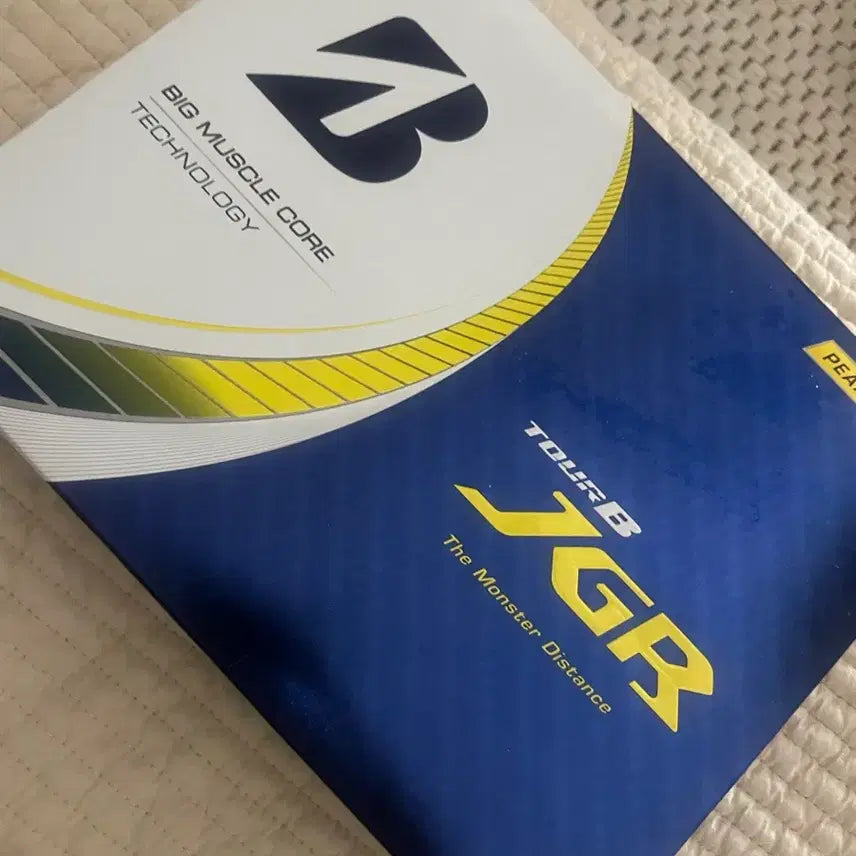 [BUNJANG] Bridgestone TOUR B JGR 3-Piece Golf Balls Pearl White / 브리지스톤 TOUR B JGR 골프공 펄화이트 3피스