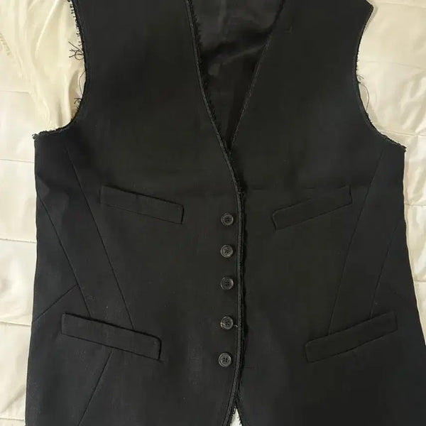 [BUNJANG] Neil Barrett Linen Vest / 닐바렛 린넨 베스트