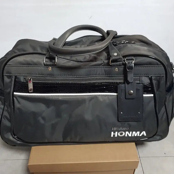 [BUNJANG] Honma Boston Bag Dark Gray / 혼마 HONMA 골프 보스턴백_ 다크 그레이