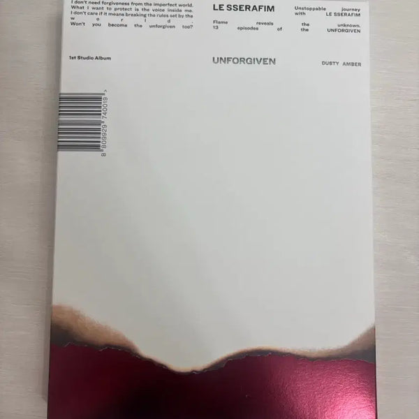 [BUNJANG] LE SSERAFIM Unforgiven Album Full Set (Sealed) / 르세라핌 언포기븐 앨범 풀구성 (미개봉)