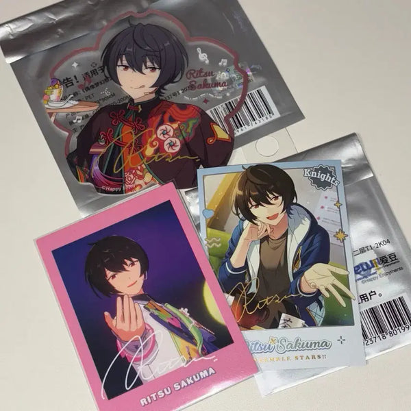 [BUNJANG] Ensemble Stars! Ryusei Sakuma Polaroid Photocard Bundle Set / 앙스타 사쿠마 리츠 파샷츠, 폴라로이드 일괄