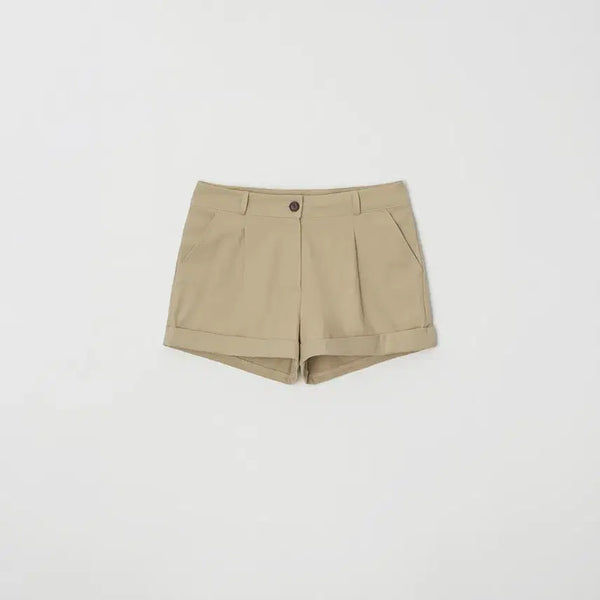 [BUNJANG] Shoplier Mago Roll Up Shorts Beige M / 샵리즈 Mago roll up shorts