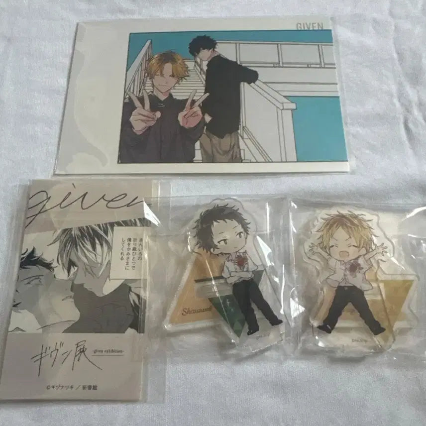 [BUNJANG] Given Shizune Akihisa Acrylic Stand / 기븐 시즈히이 아크릴