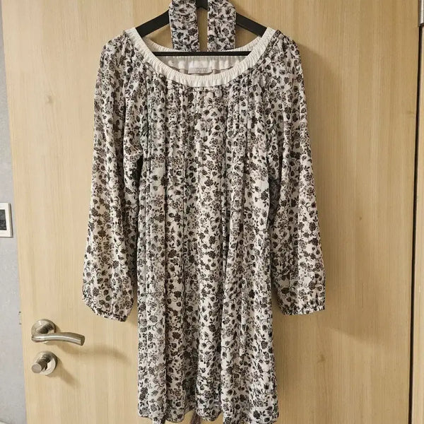 [BUNJANG] Stefanel Silk Dress / 스테파넬 실크 원피스 55~66 이태리제품