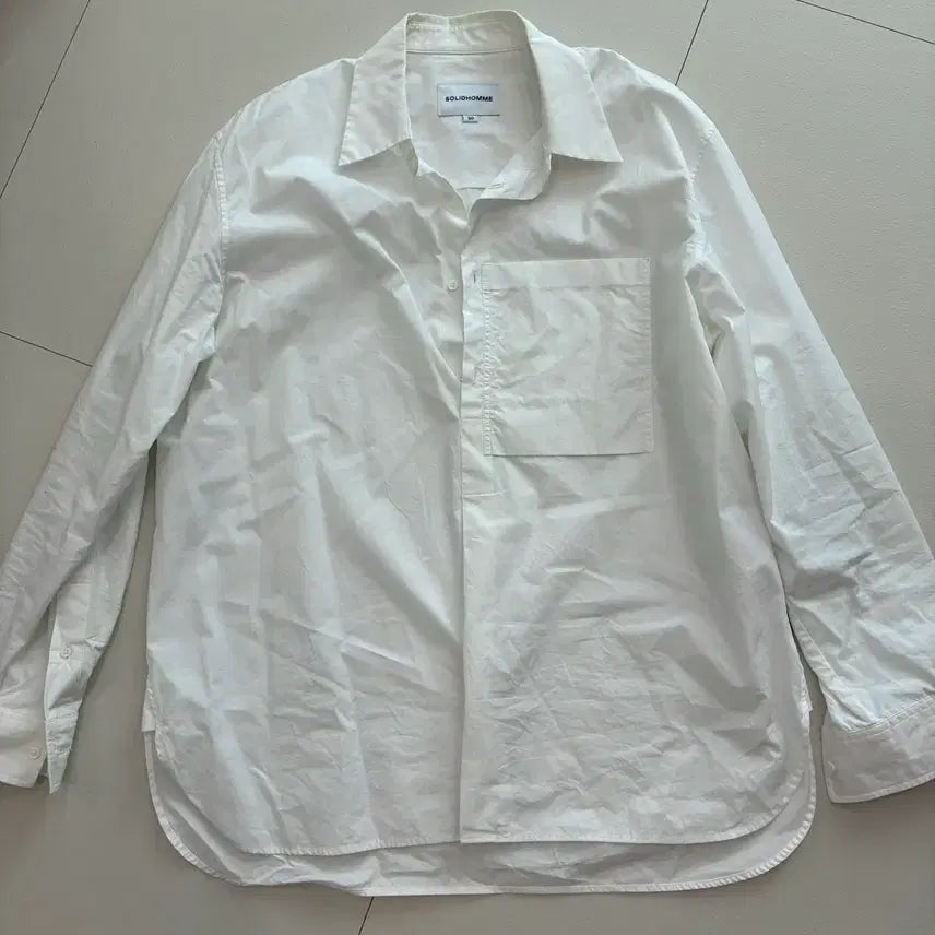 [BUNJANG] Solid Homme Men's Shirt XL (105) / (1회 착용) 솔리드 셔츠(남성)
