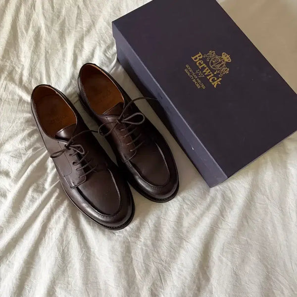 [BUNJANG] Berwick 5538 U-Tip Derby Shoes / 버윅 5538