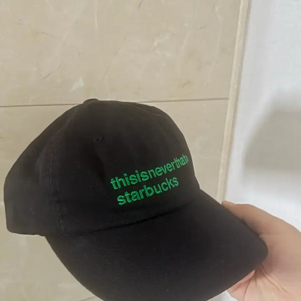[BUNJANG] Thisisneverthat x Starbucks Collaboration Ball Cap / 디스이즈네버댓X스타벅스 볼캡