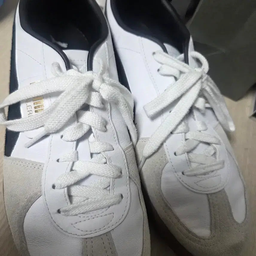 [BUNJANG] Puma Palermo G-Army Sneakers White/Gray / 푸마 팔레르모 285 독일군 스니커즈 화이트/그레이