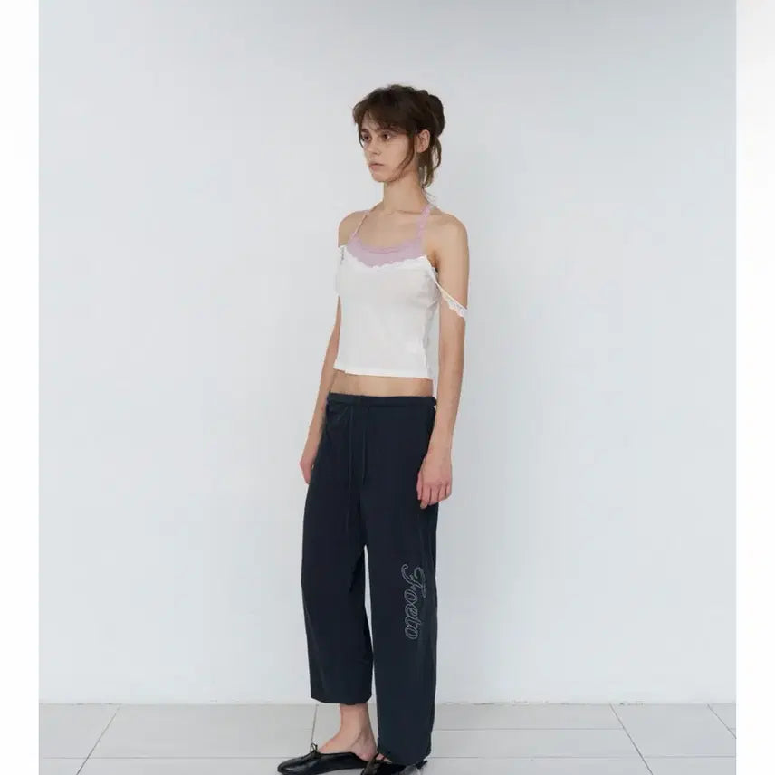 [BUNJANG] Poeto Jersey Pants Black / 포에토 저지 팬츠