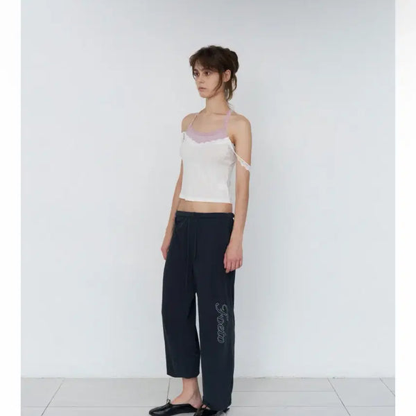 [BUNJANG] Poeto Jersey Pants Black / 포에토 저지 팬츠