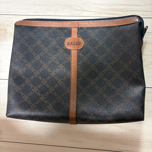 [BUNJANG] Bally Monogram Clutch Bag / 발리 모노그램 클러치