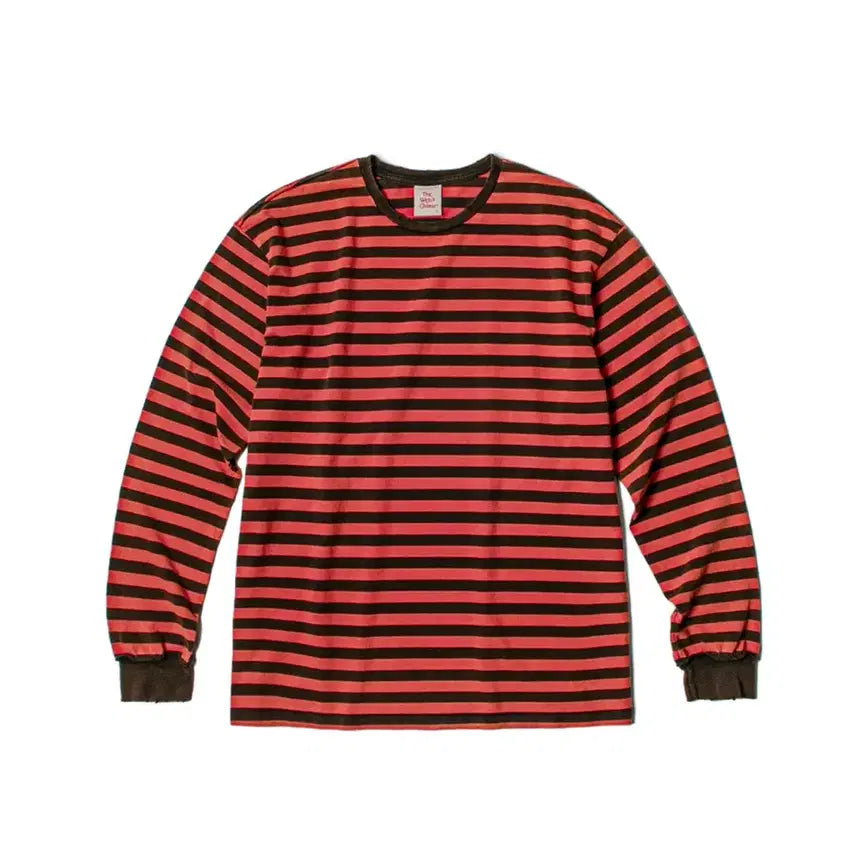 [BUNJANG] RARE CODE Damage Border Long Sleeve 1 / 뤡코즈 데미지 보더 롱슬리브 1