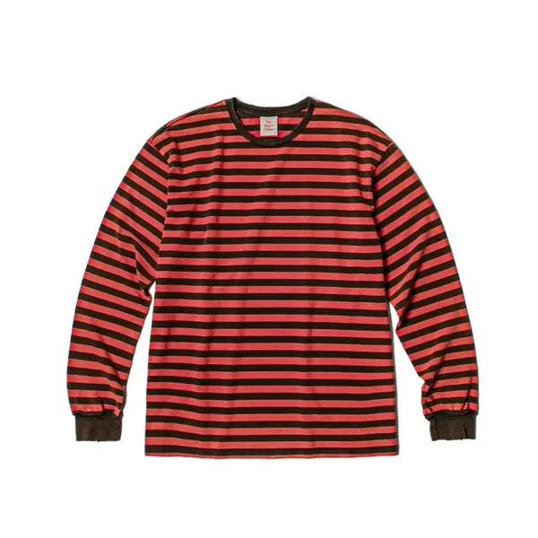 [BUNJANG] RARE CODE Damage Border Long Sleeve 1 / 뤡코즈 데미지 보더 롱슬리브 1