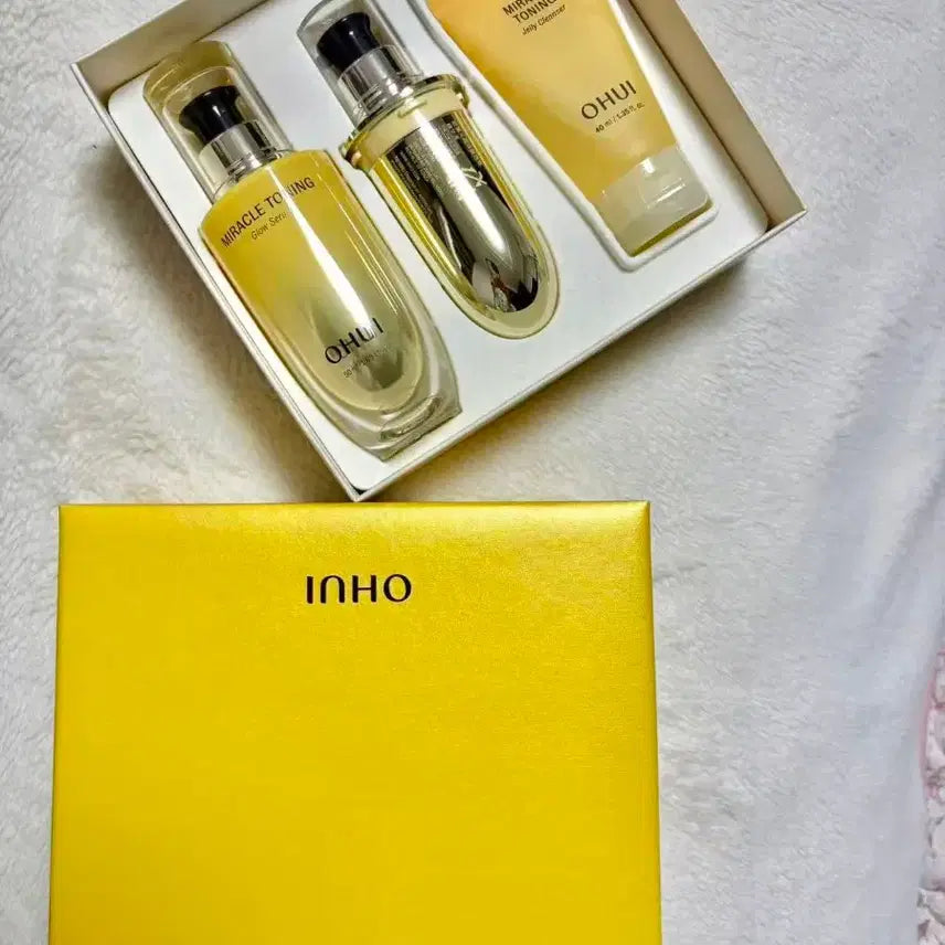 [BUNJANG] O Hui Miracle Toning Glow Serum Special Set (Sealed) / 오휘 미라클 토닝 글로우 세럼 세트 (미개봉)