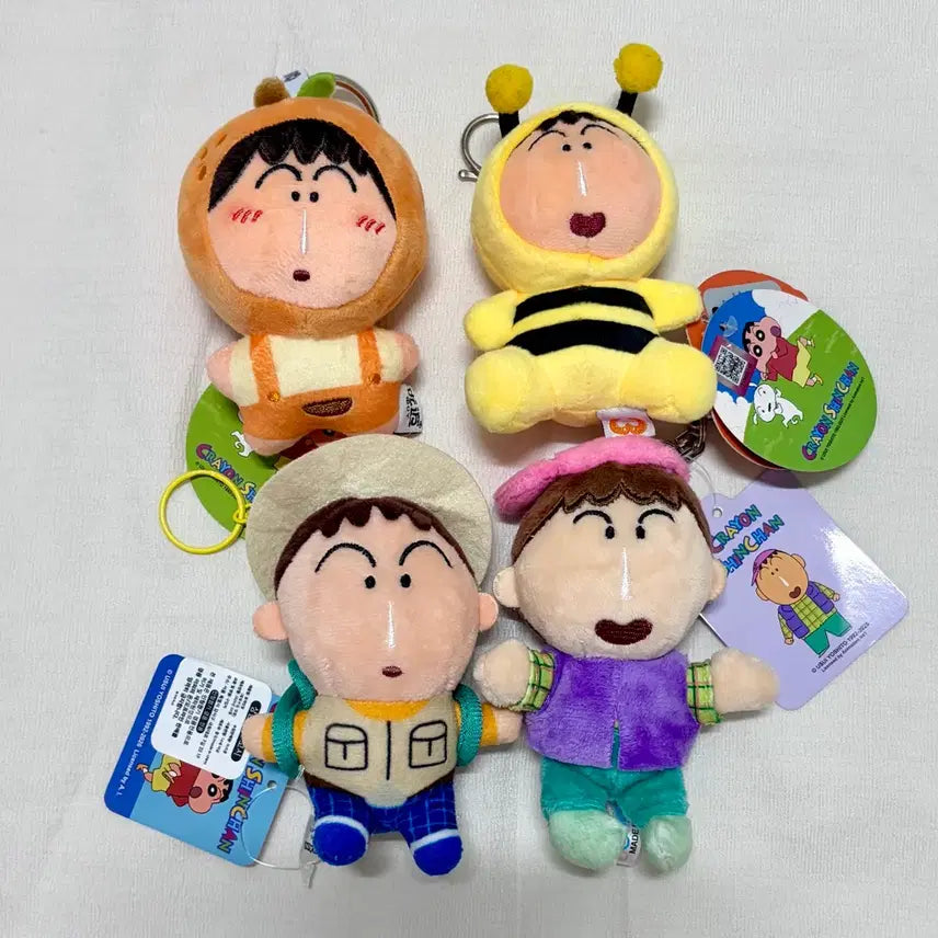 [BUNJANG] Maenggu Fruit Orange Bee Explorer Doll Keyring Bundle Set / 일괄) 맹구 과일 귤 오렌지 화가 꿀벌 탐험 인형 키링 세트 판매