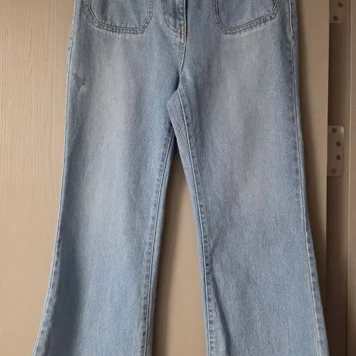 [BUNJANG] Sandro Pocket Patch Bootcut Denim Pants / 산드로  포켓패치 부츠컷 데님 바지
