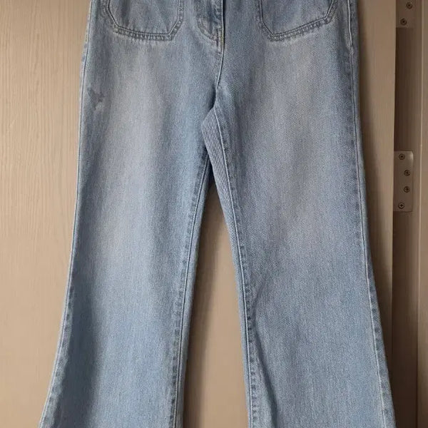 [BUNJANG] Sandro Pocket Patch Bootcut Denim Pants / 산드로  포켓패치 부츠컷 데님 바지