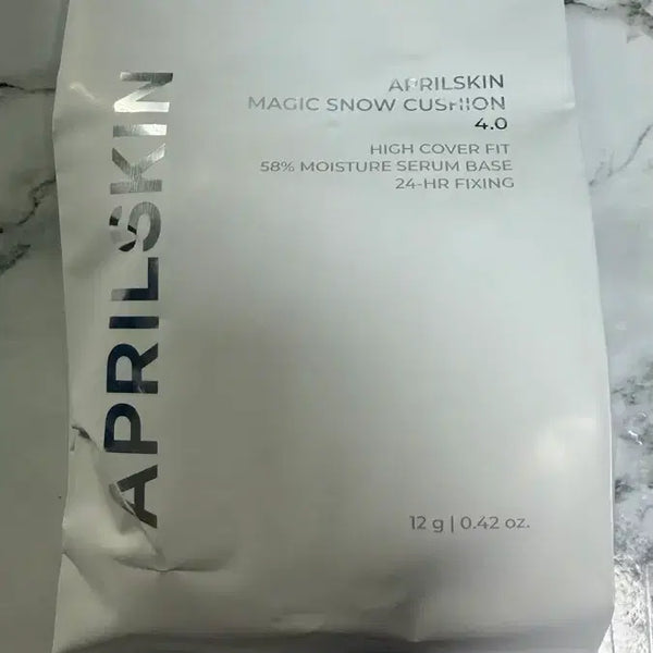 [BUNJANG] Aprilskin Magic Snow Cushion 4.0 Refill (Shade 19) / 에이프릴스킨 매직 스노우 쿠션 4.0 리필 19호