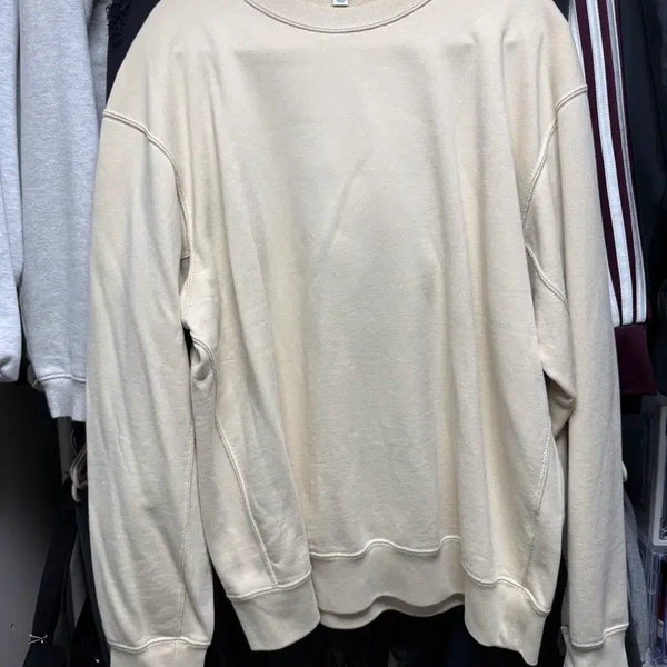 [BUNJANG] Uniqlo Natural Sweatshirt / 유니클로 내추럴 맨투맨