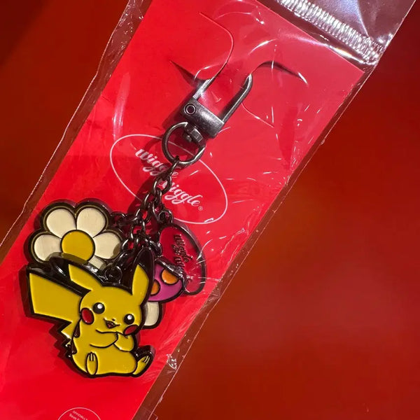 [BUNJANG] Wiggle Wiggle x Pokémon Collaboration Metal Charm Keychain / 위글위글 포켓몬 콜라보 메탈참키링 (새상품)