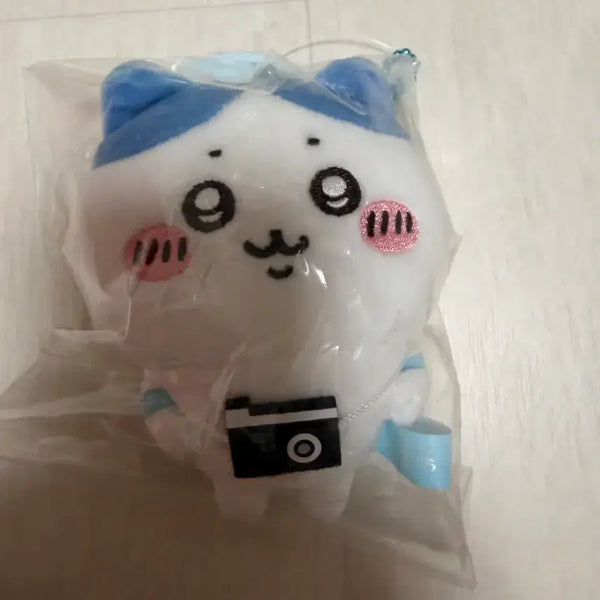 [BUNJANG] Haachama Picnic Mascot Plush / 미개봉,정품)소풍 카메라 나들이 하치와레 마스코트