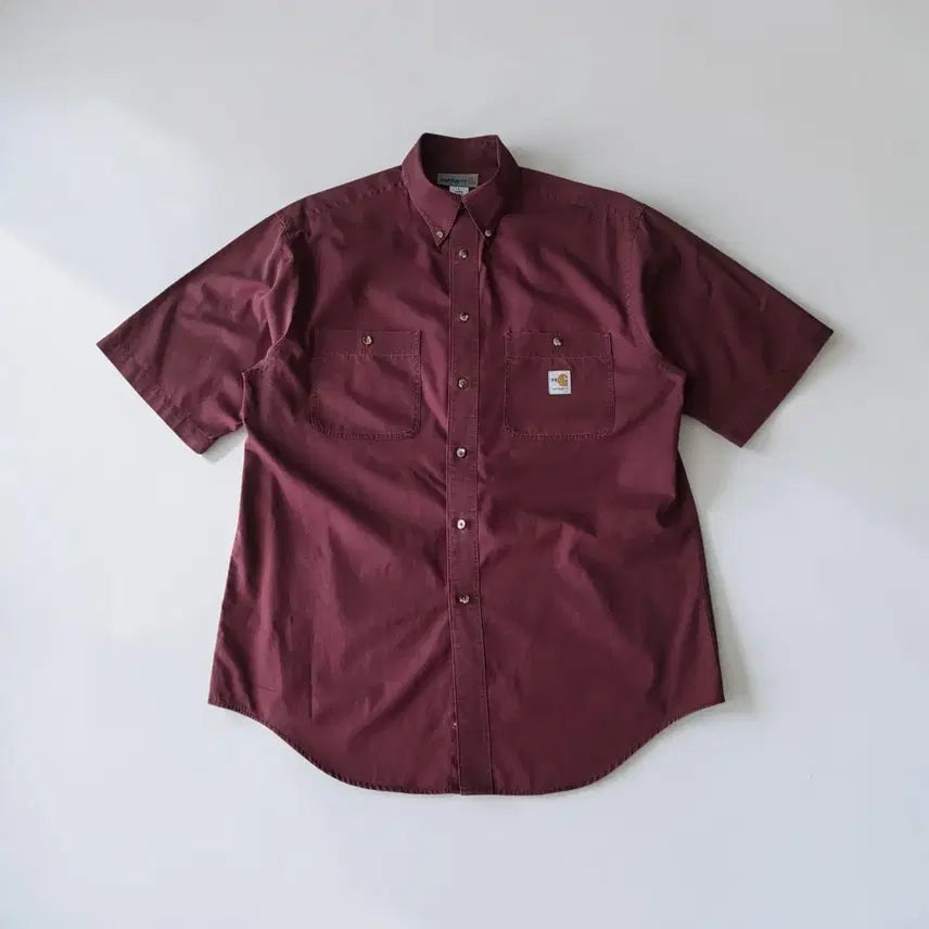 [BUNJANG] Carhartt Cotton Oversized Short Sleeve Shirt L / FR칼하트 면 오버핏 반팔셔츠 L